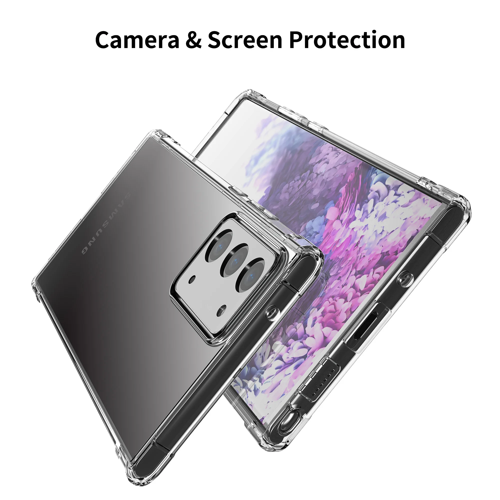 Для Samsung Galaxy Note20 / 20 Ультра четыре угла ударопрочный Гибридный Шмель чехол задняя