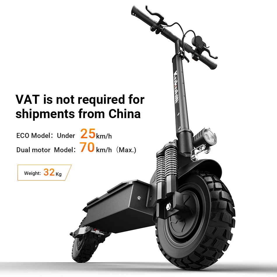 

KoKohili electric scooter Free Tax E-scooter 23Ah Battery Scooter Max.mileage 90km After Full Charge