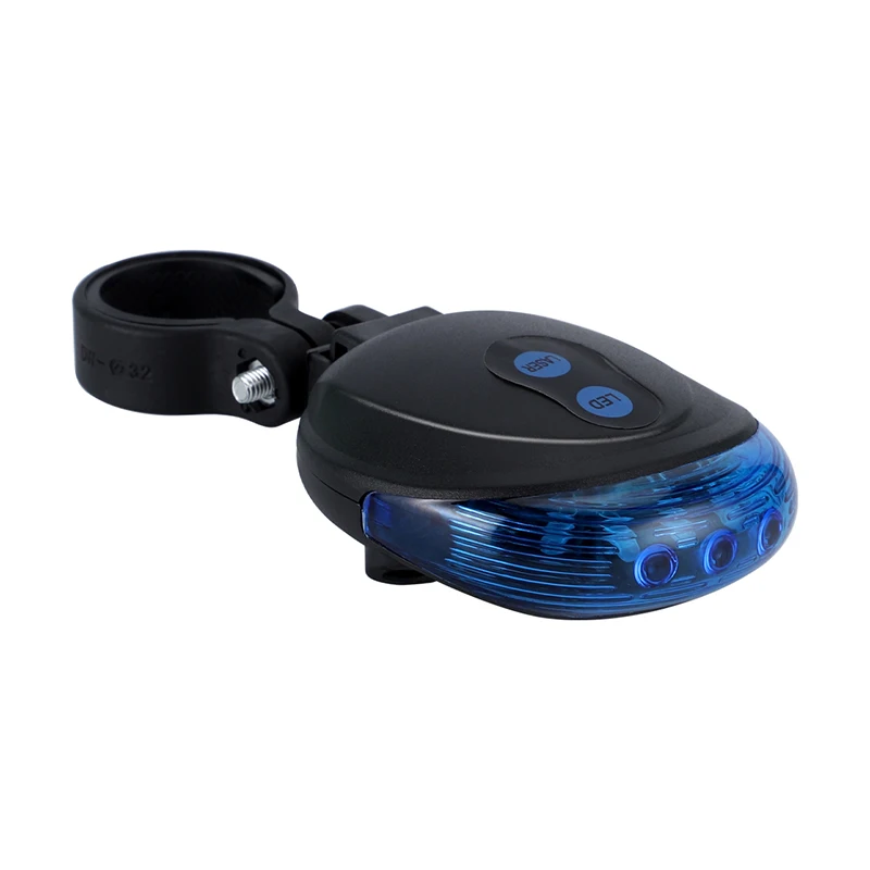 

Waterproof Bicycle Cycling Lights Taillights LED Laser Safety Warning Bicycle Lights Bicycle Tail Bicycle Accessories Light