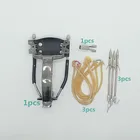 Лучшая новинка, Охотничья Рогатка из сплава, профессиональный набор для охоты на открытом воздухе, рыбалки, аксессуары для рогатки