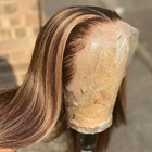Beaudiva хайлайтер парик прямой кружевной передний парик предварительно выщипанный Малайзия P427 цветной 13x1 T часть прямые человеческие волосы кружевной передний парик