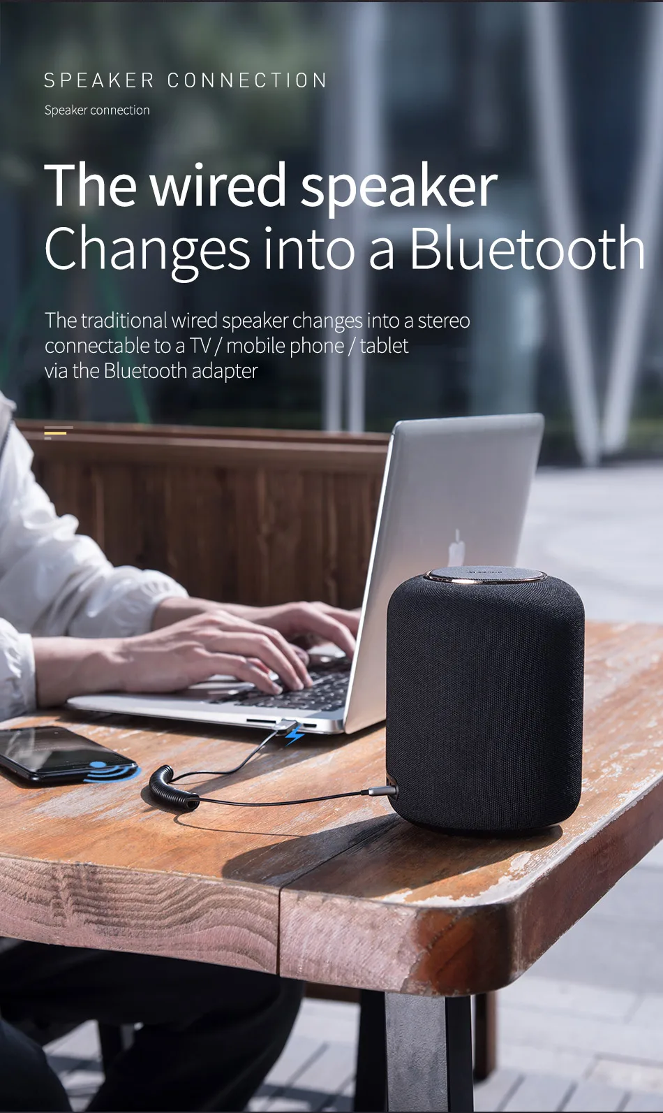 Baseus AUX Bluetooth адаптер автомобильный 3,5 мм разъем кабель программный ключ Handfree Автомобильный комплект аудио передатчик Авто Bluetooth 5,0 приемник