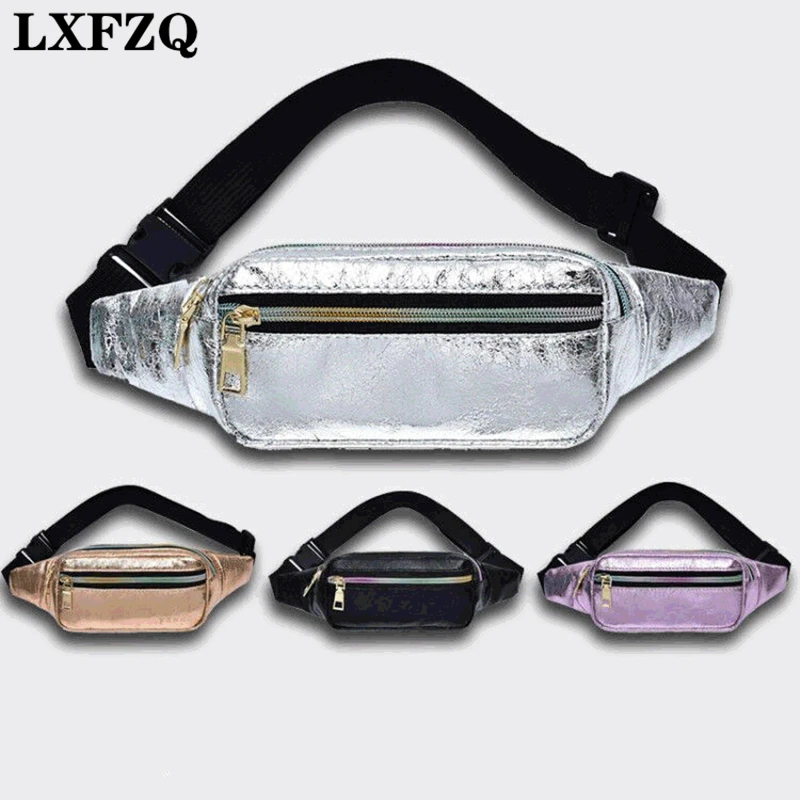 

Women Bum Bag Laser Belt Bag Holographic Fanny Pack Waist bag Cute Waist Packs Phone Pouch for Party, Travel Heuptas Wallet