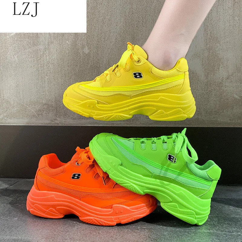 Женские кроссовки на платформе Sexemara модная повседневная обувь лето 2020 | Обувь