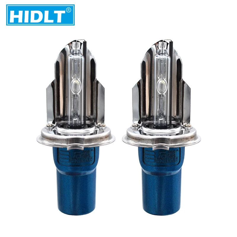 HIDLT супер видение AC 12V H4 Биксеноновая лампа 35W 55W 5500K Белый Быстрый яркий Bi Xenon Hi/Lo HID
