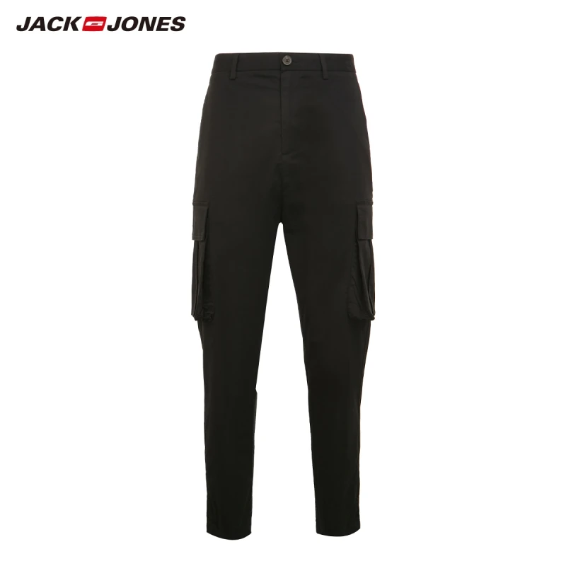 JackJones Мужские Короткие повседневные спортивные брюки до щиколотки с карманами