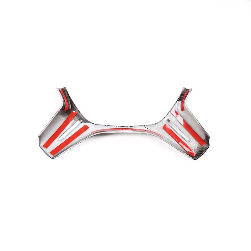 Car Silver Steering Wheel Frame Trim Cover Sticker For Mercedes Benz C E ML GL Class W212 X166 W166 W204 C180 C200 Auto Styling |