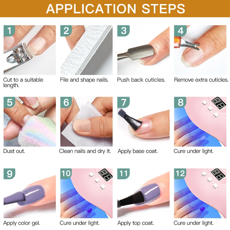 25 шт. набор гель-лаков для ногтей | Красота и здоровье