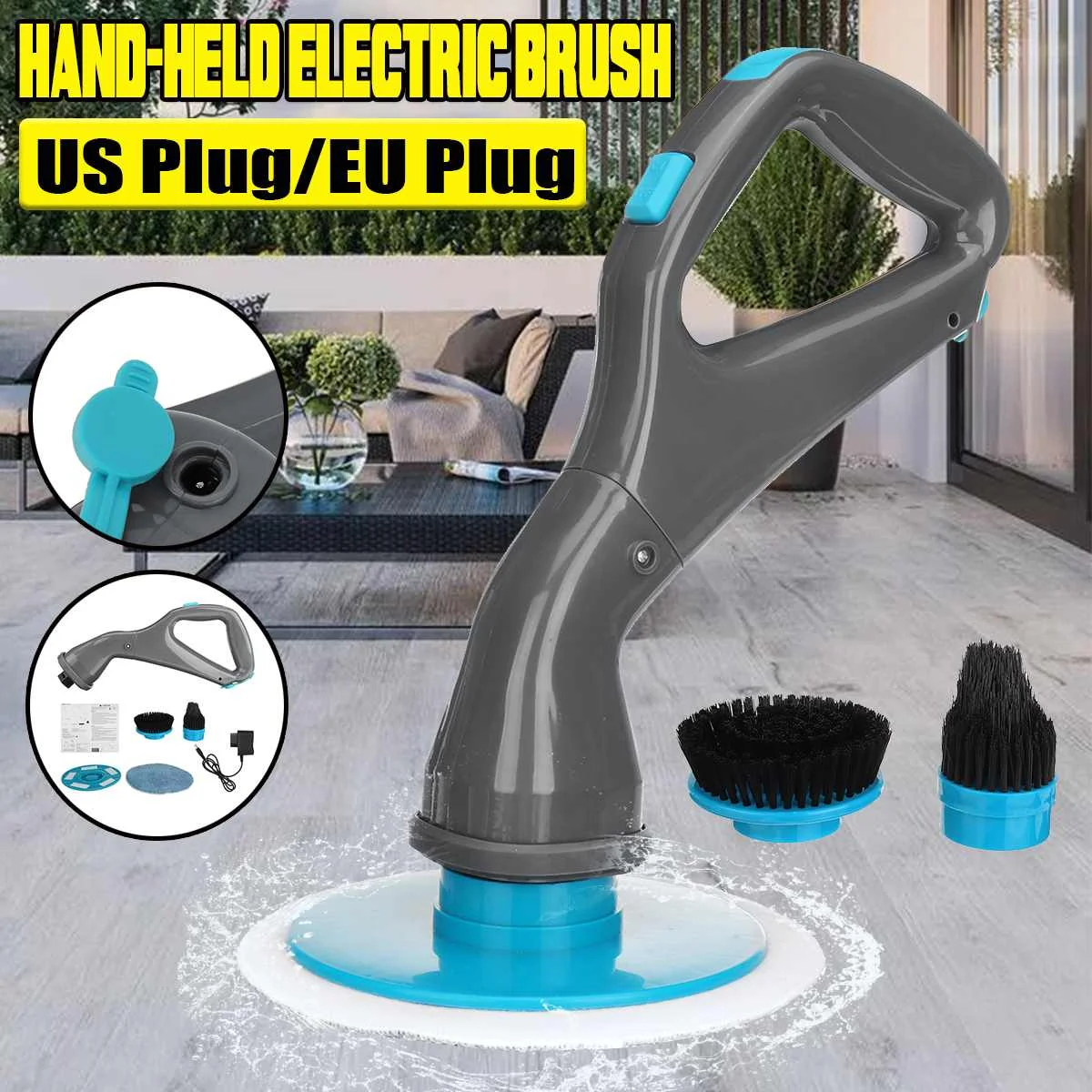 

Электрическая Чистящая Щетка, вращающаяся щетка для чистки