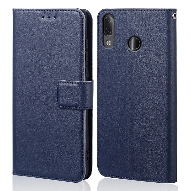 

Силиконовый чехол для Lenovo Z5 L78011, Роскошный кожаный флип-чехол для Lenovo Z5 L78011, защитный чехол для телефона