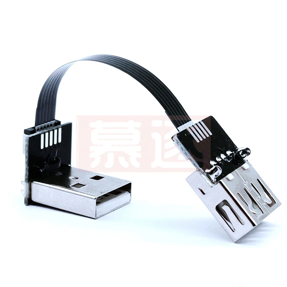 Фото FPC Гибкий Flache USB 2,0 Удлинитель кабеля Draht Daten Übertragung Kabel Super Speed Daten Verlängerung кабель Für Monitor M №4