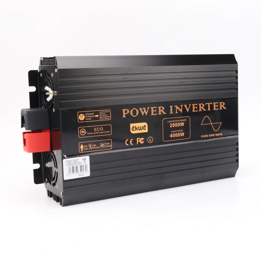 Инвертор синусоидальной волны full 2000 Вт 4000 12 В 230 инвертор 60 Гц стабильный