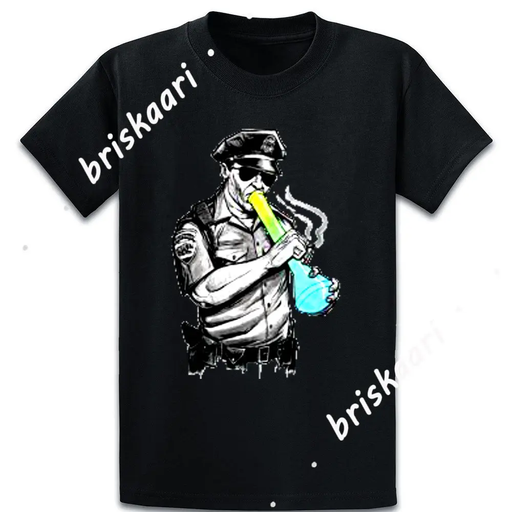 Футболка Cali Cop Bong дизайнерский женский костюм летняя стильная футболка большого