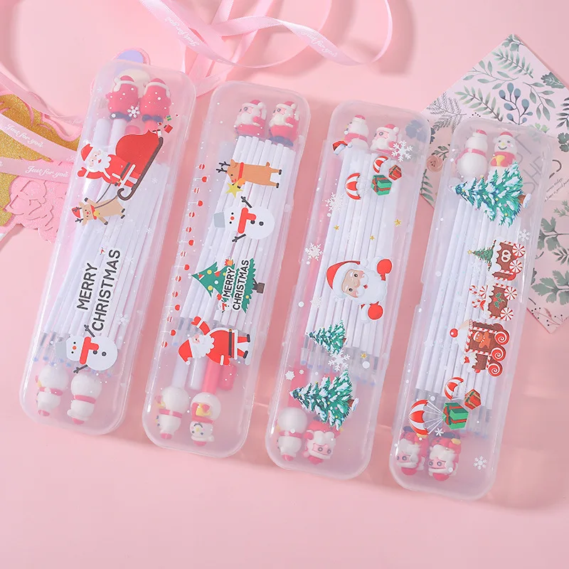 

Чехол для карандашей, пластиковый, прозрачный, с рисунком из мультфильма, 1 шт.