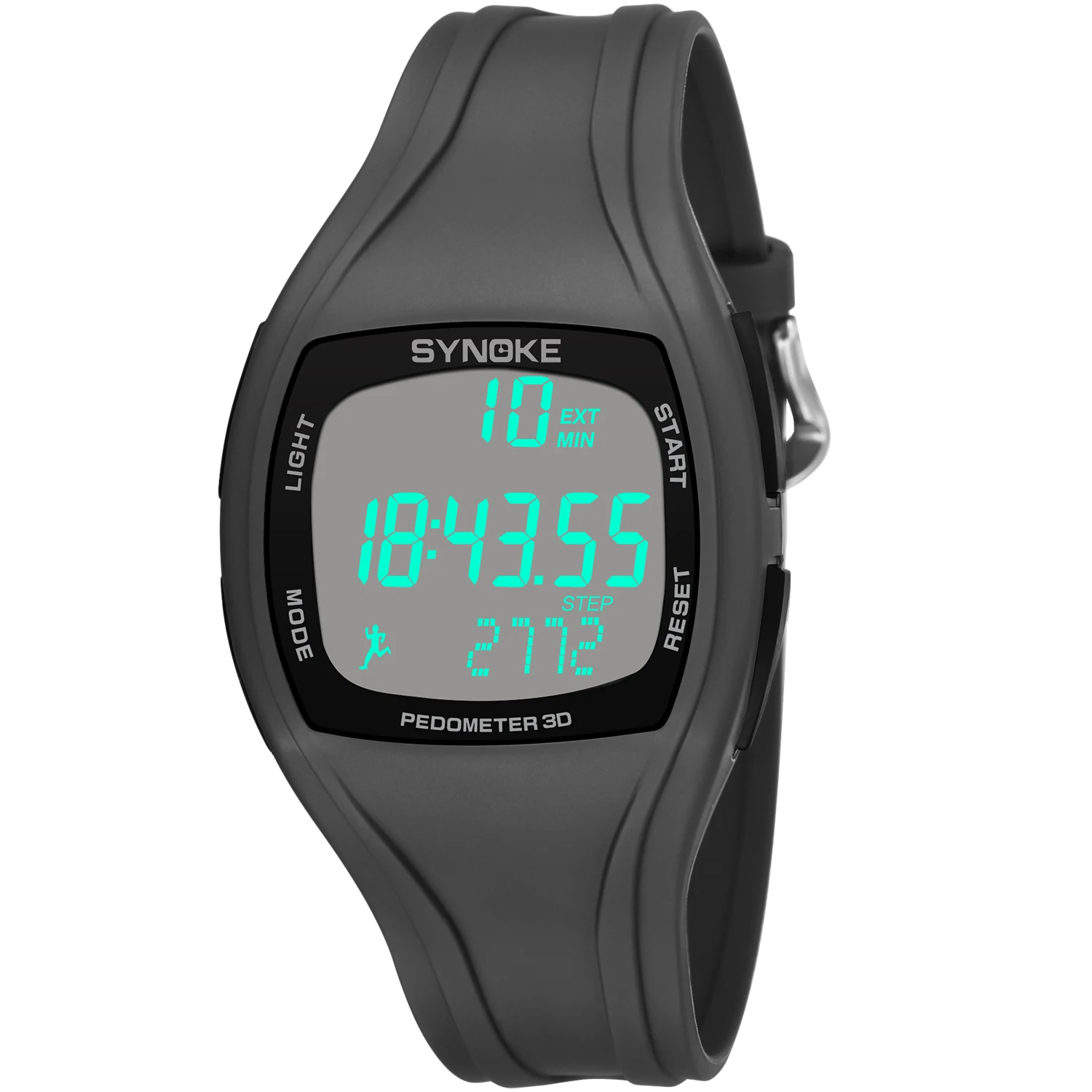 SYNOKE Sports Watch for Men Clock Electronics Watches Alarm LED Waterproof 3D Step Counter Digital Watch Men's relogio masculino
