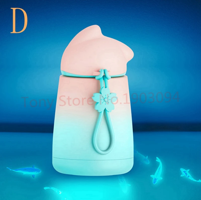 Симпатичный умный термос с котом из нержавеющей стали Термокружка детские чашки