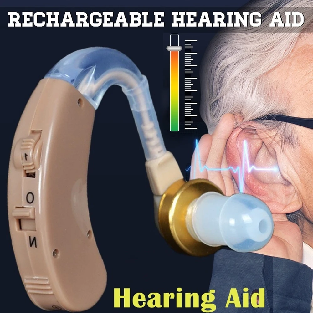 Беспроводной Мини цифровой слуховой аппарат Портативный усилитель звука