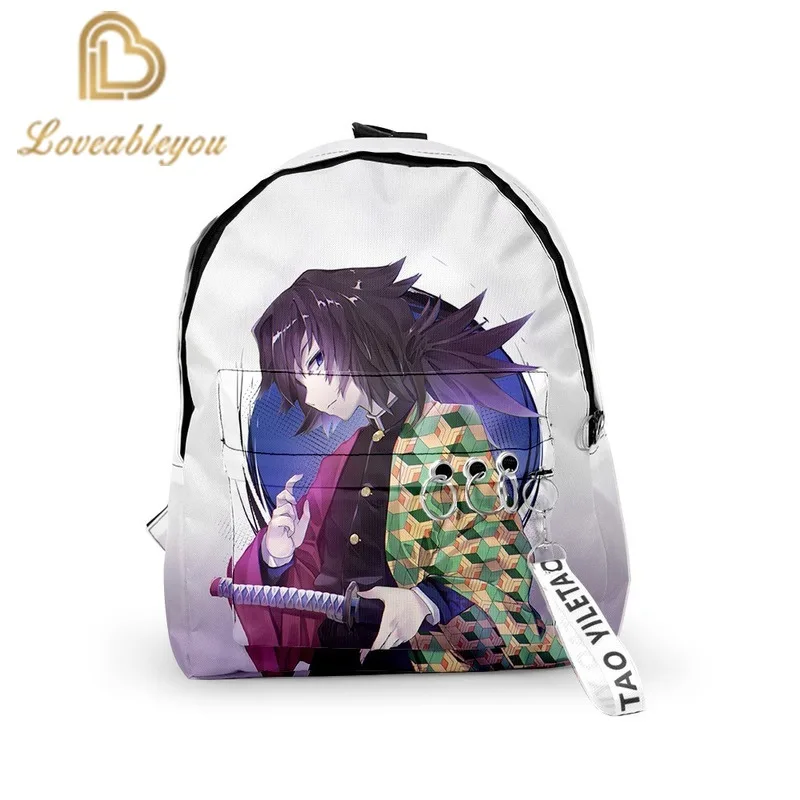 

Demon Slayer 3d print Backpacks Men Women School Bags Multi Pocket Travel Bags Teenage 3D Notebook Backpack Shoulder Bag