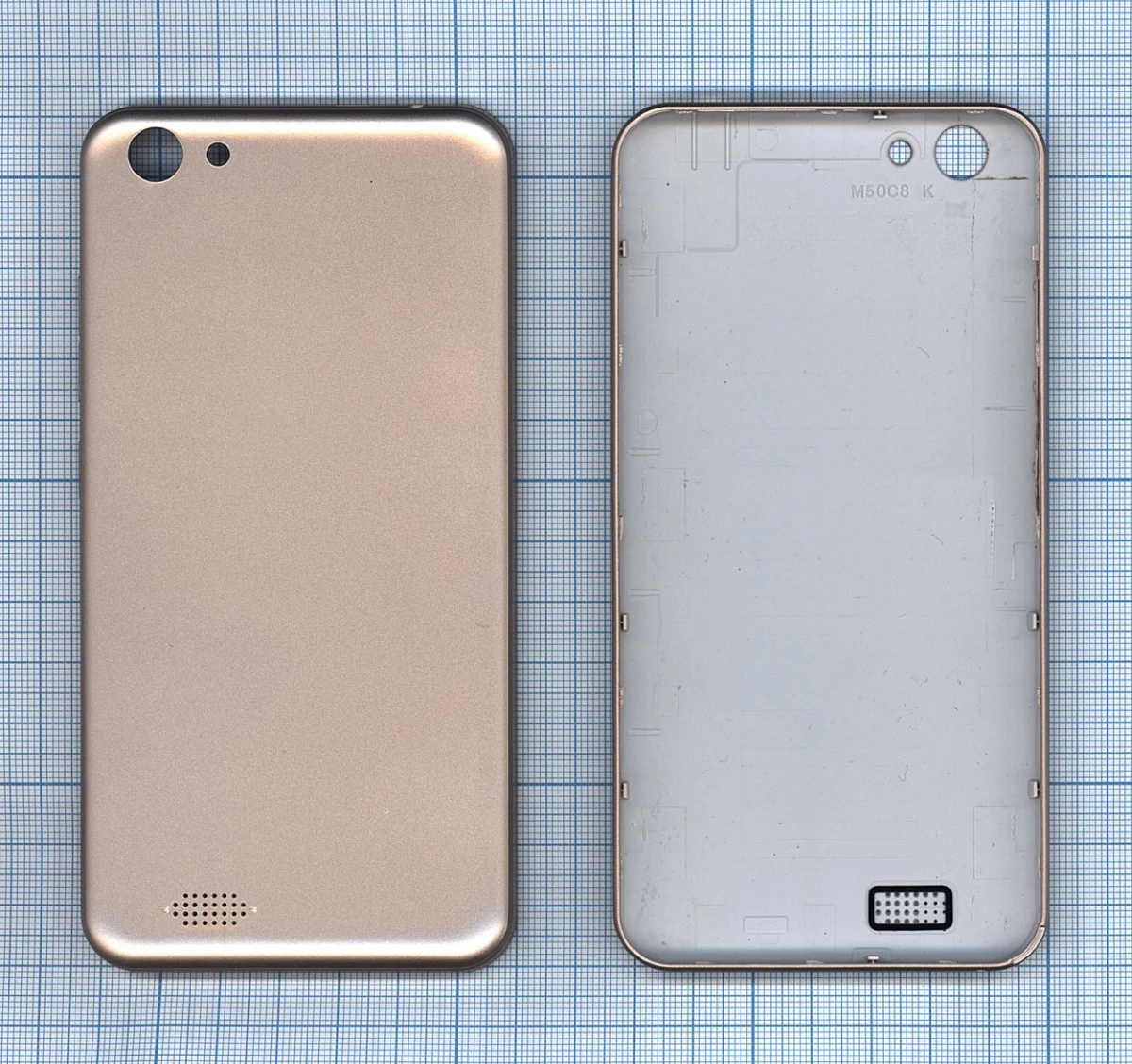 Задняя крышка для Inoi 2 Lite золотая | Компьютеры и офис