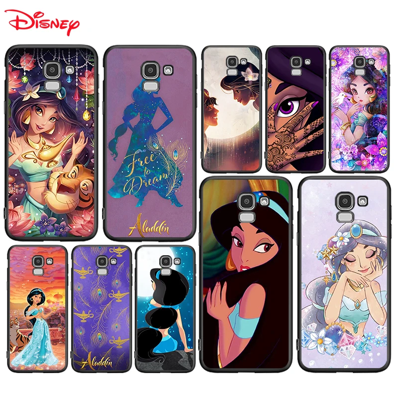 

Silicone Cover Disney Jasmine Princess For Samsung Galaxy J8 J7 Duo J6 J5 Prime J4 Plus J3 J2 Core 2018 2017 2016 Phone Case