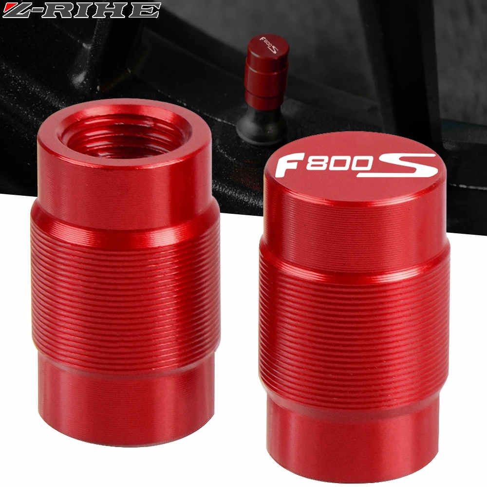 

Motorcycle Accessorie Wheel Tire Valve Stem Caps CNC Airtight Covers For BMW F800 S F800S 2006 2007 2008 2009 2010 2011-2014