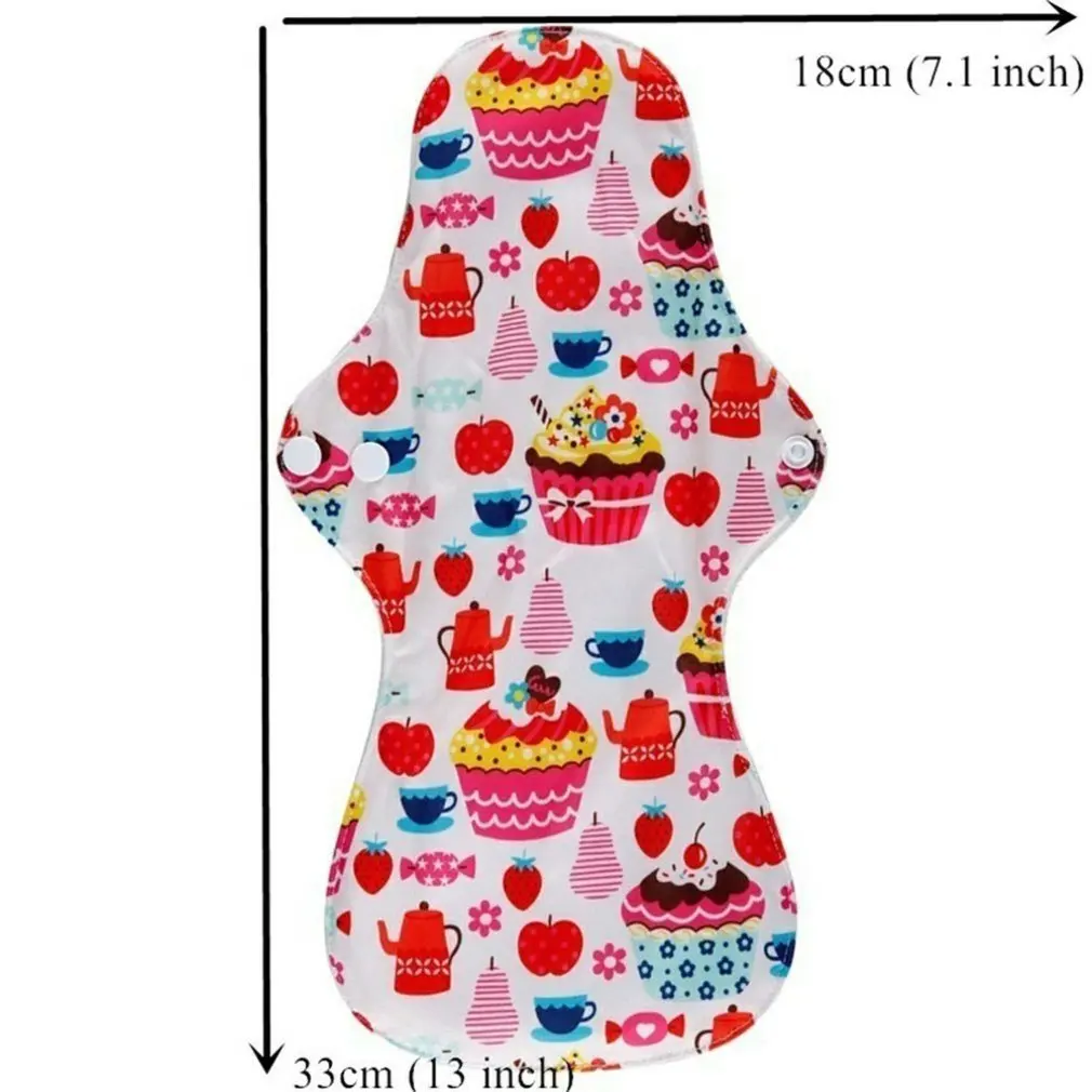 

Washable Sanitary Towel Cloth Menstrual Pads Reusable Sanitary Pad Matrenity Nursing Towel Cloth Absorbent Menstrual Pads
