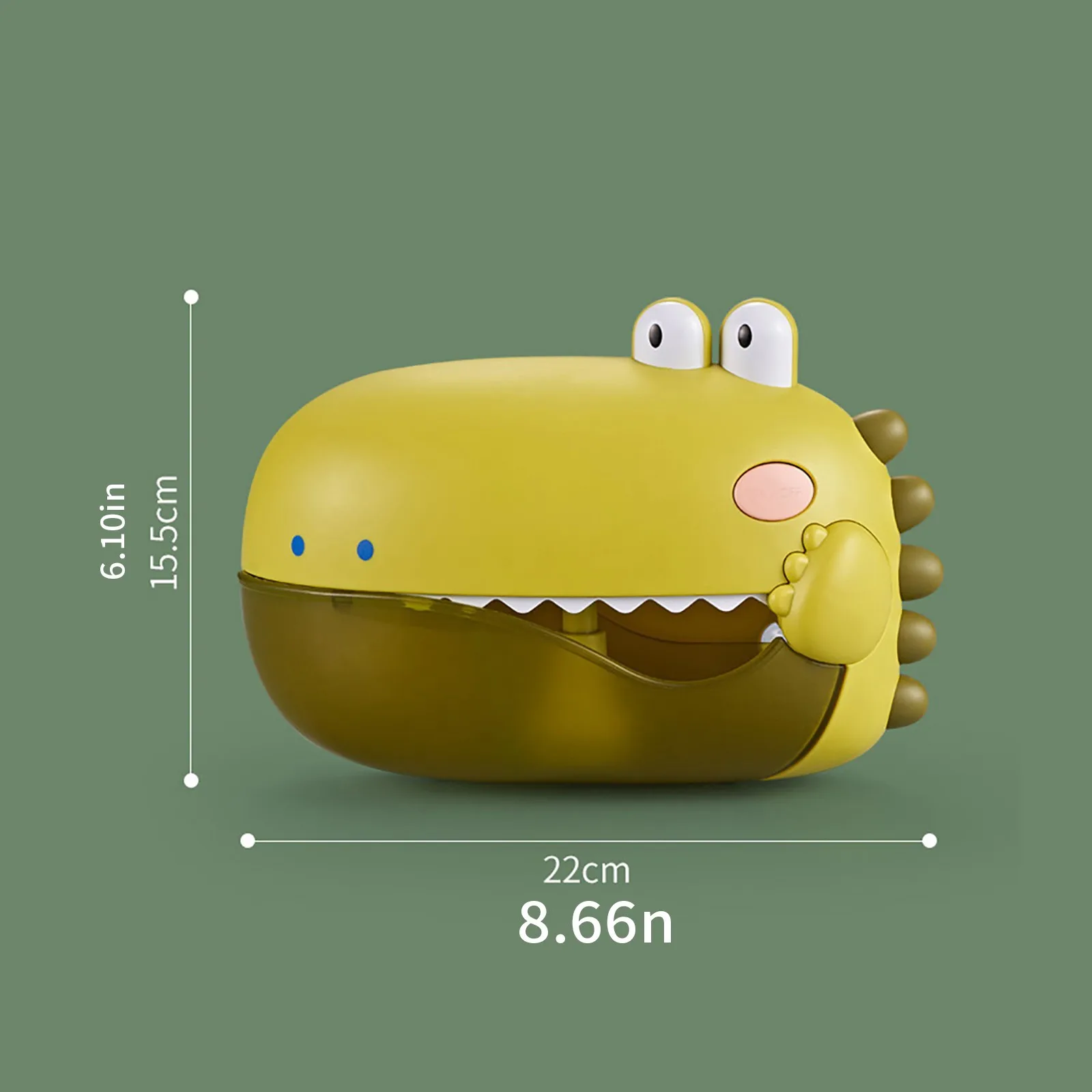 

Dinosaur Bubble Machine Toys Automatic Blower Automatic Maker Baby Bath Toy For Kids Kawaii Cartoon Safe Funny Bath Toys 2021