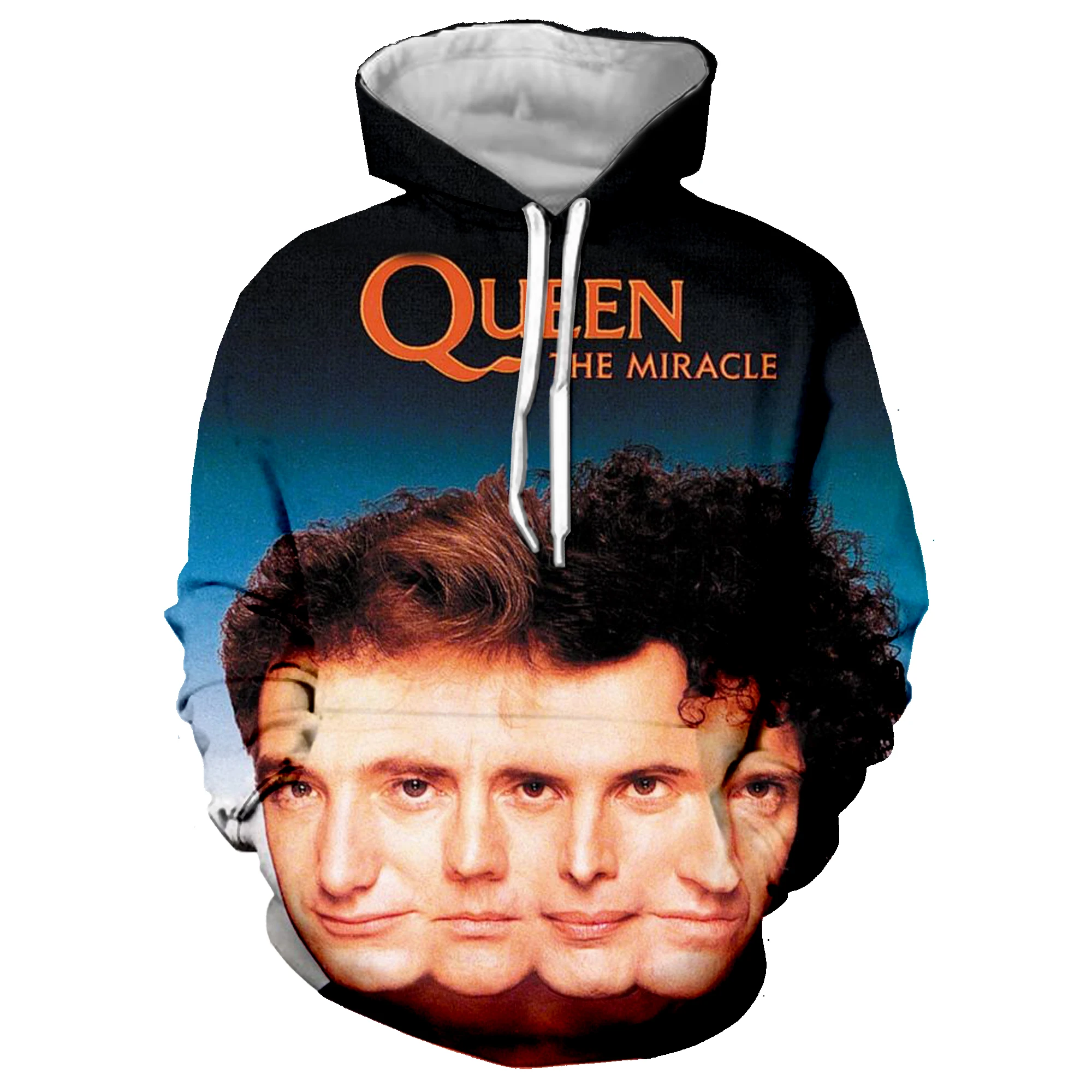 Куртка Мужская/Женская с 3D принтом кофта капюшоном в английском стиле рок Queen Band