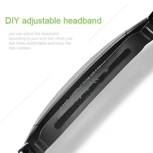 Bluetooth-стереогарнитура с костной проводимостью спортивные наушники микрофоном и