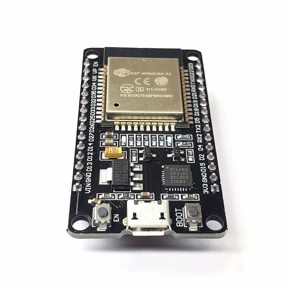 Плата для разработки беспроводного модуля ESP32 WROOM 32D 32U Wi-Fi Bluetooth сверхнизкое