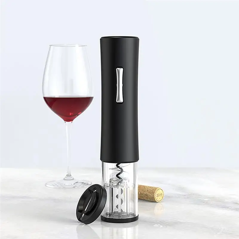 

1pcs Household Environmental Protection Grade Wine Electric Corkscrew Electric Corkscrew Aluminum Foil Paper Cutter Cork Tool