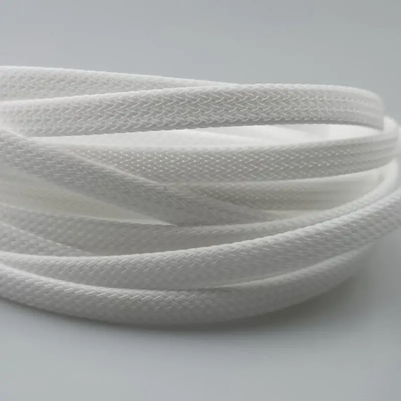 Протектор кабеля 1-10 метров белая сетка из змеиной кожи проволока нейлоновая