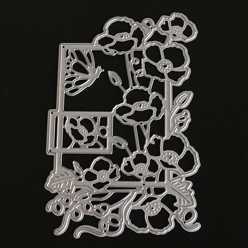 YINISE металлические режущие украшения для еды цветок крышка трафареты