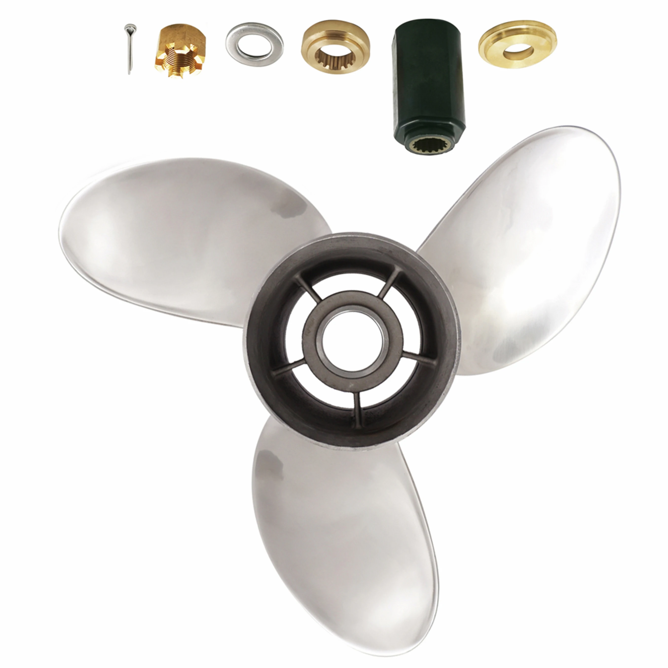 14x17 для Mercury 140 300HP сменные hub15 зубчатые сплавы стальные аксессуары лодок морские