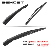bemost car rear windshield wiper arm blades brushes for hyundai i30i30cw 2009 onwards back windscreen auto styling accessories