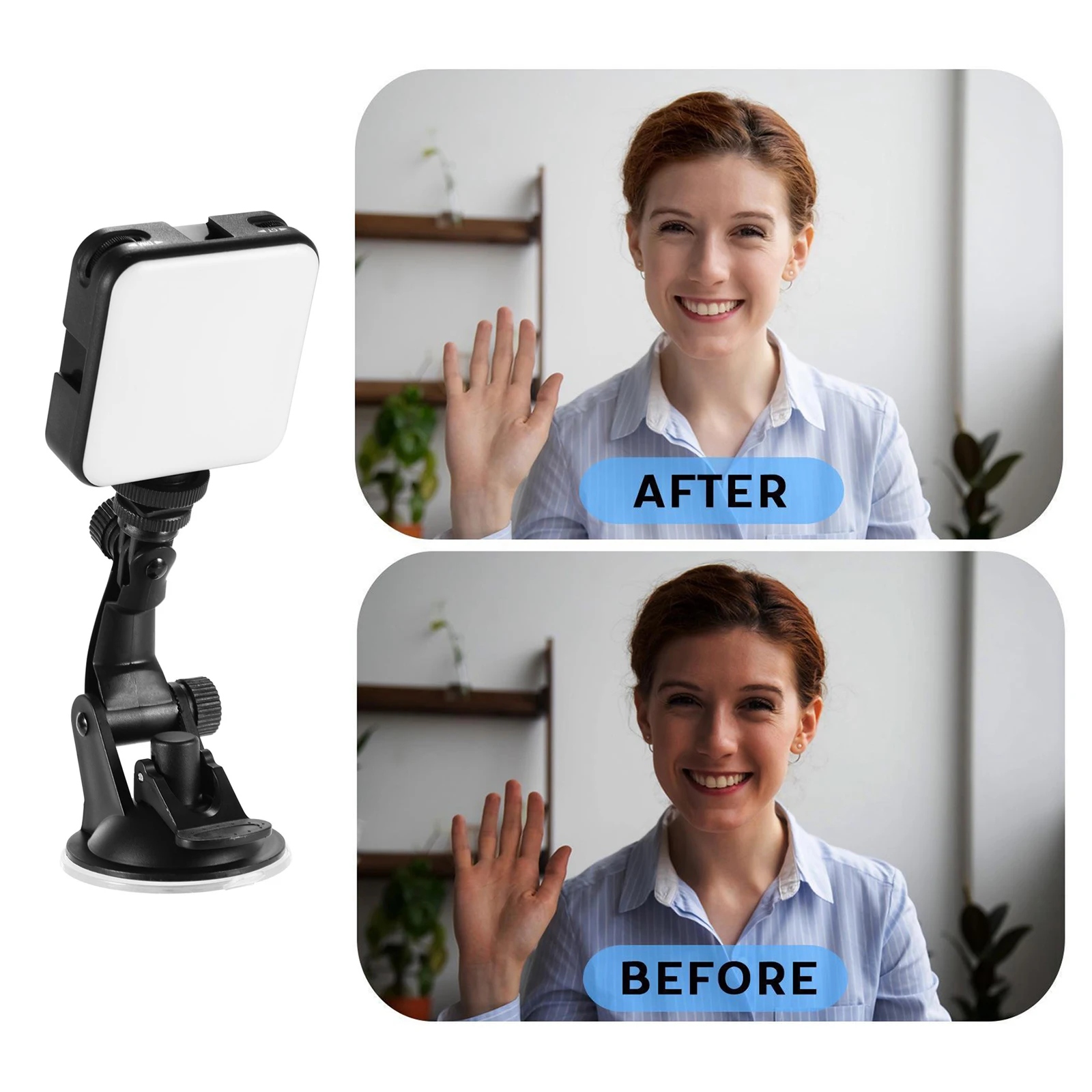 

USB Strong Suction Video Conference LED Light Kit Zoom Call Live Streaming