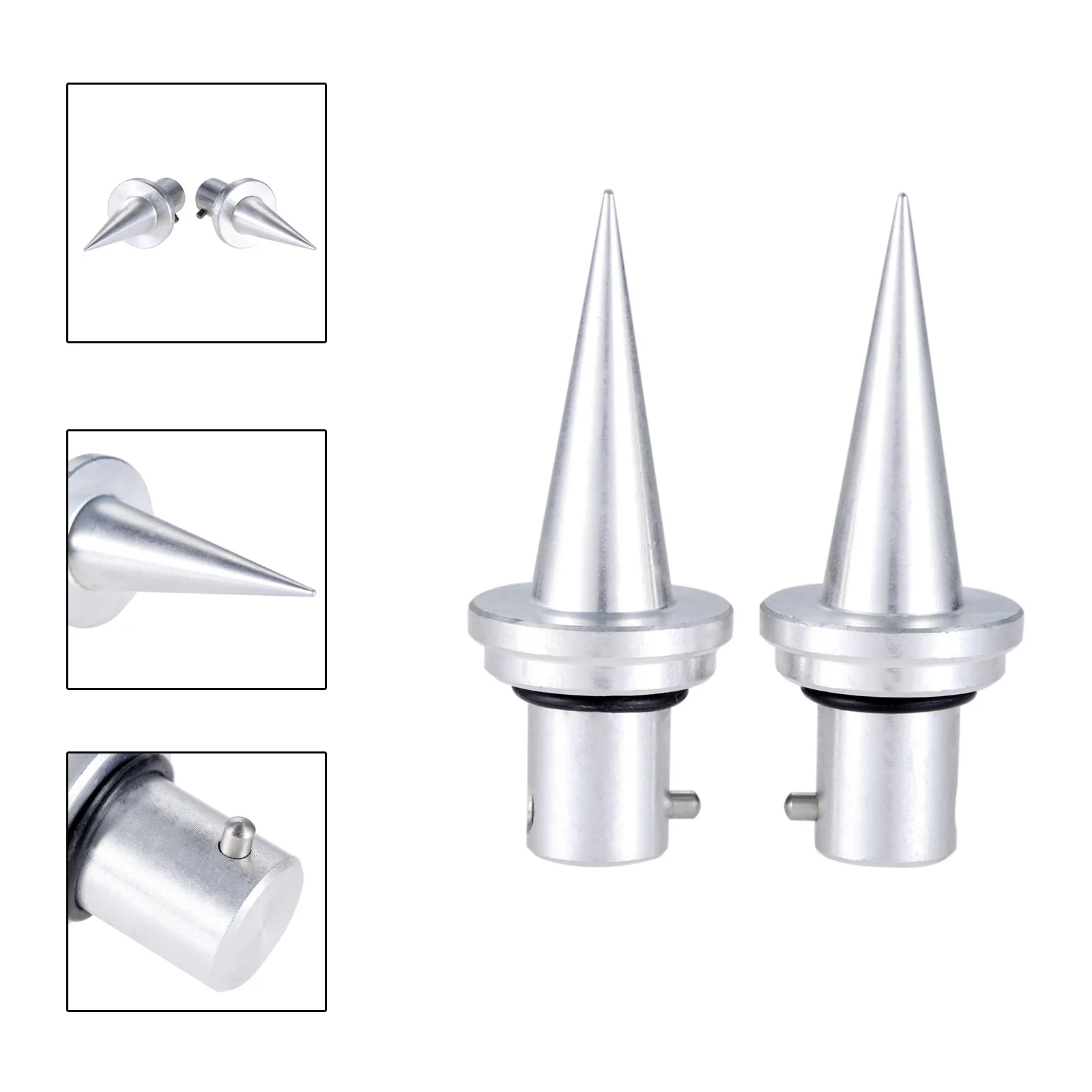 2 шт. ЧПУ Алюминиевый сплав копыта шипы ноги винтовка пистолет держатель адаптер