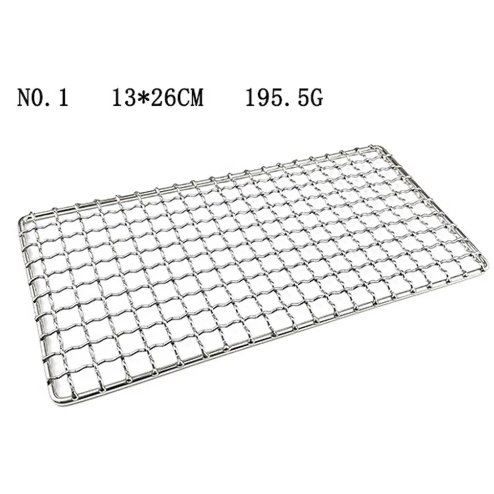 

Barbecue Wire Mesh 304 Stainless Steel BBQ Grill Mat Multifunction Grill Cooking Grid Grate Grill Mesh