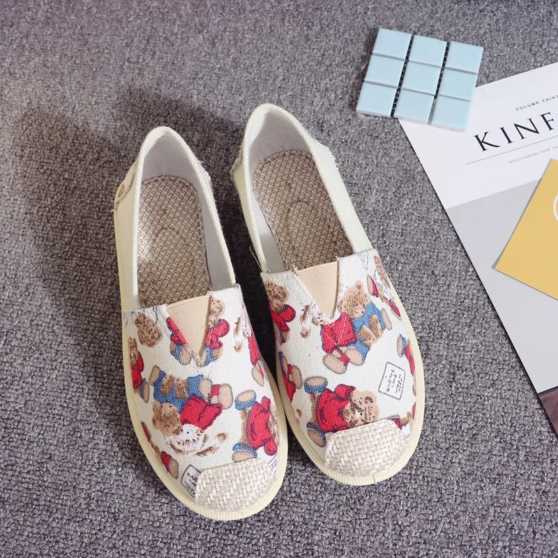 

Women's Shoes New 2020 Cloth Shoes Women Low Cut Breathable Soft Bottom Fisherman Shoes Casual Cloth Shoes Women