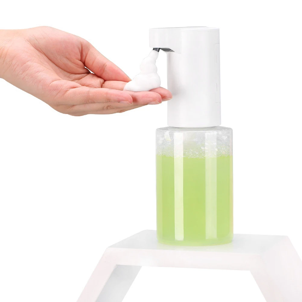 

Touchless Mini Automatic Liquid Soap Dispenser Wall Mount Hand Washer Pump Bottle for Bathroom School Kitchen Bathroom Supplies