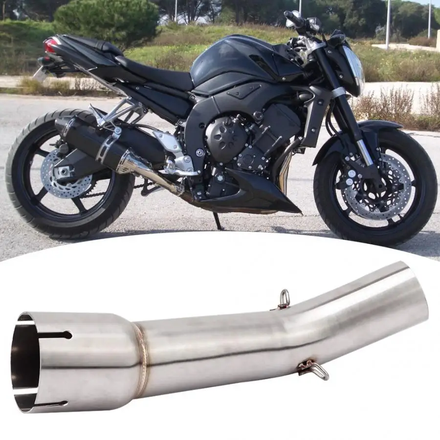 Модификация мотоцикла выхлопная труба среднего звена глушитель для Yamaha FZ1 FZ1-N 06-15