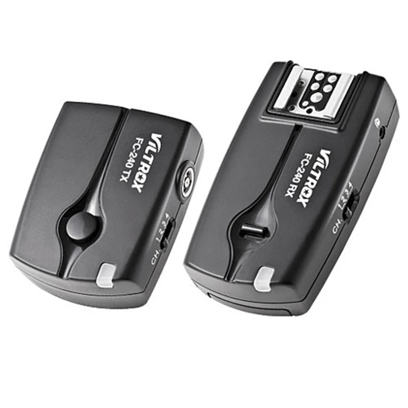 Беспроводной триггер для вспышки VILTROX 3в1 2 4 ГГц FC 240 с кабелем N3 камеры Nikon D90 D3100 D5000