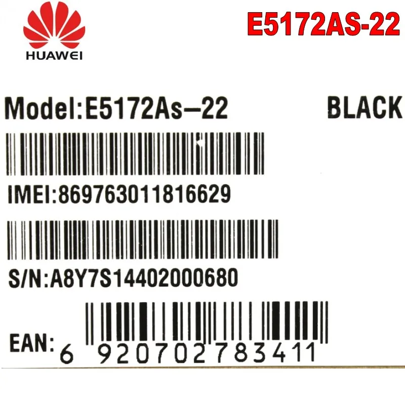 1000 мАч батарея+ черный цвет разблокированный huawei E5172 LTE CPE 4G маршрутизатор