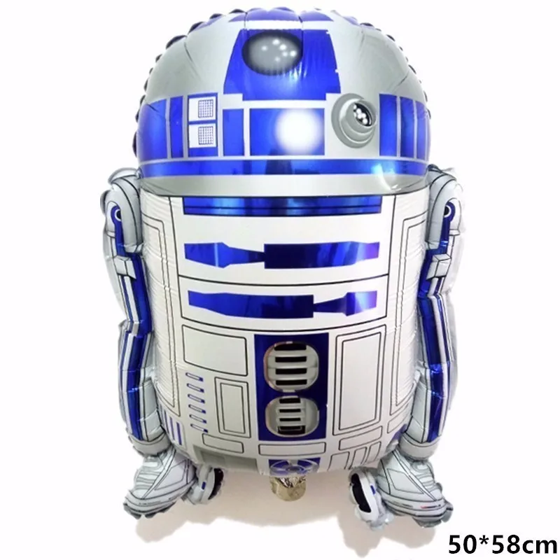 robot B 1 шт. детский игрушечный автомобиль и самолет для самолета поезда воздушный шар День Рождения украшения Дети пожарная машина полицейский автомобиль детский Декор - Цвет: robot B