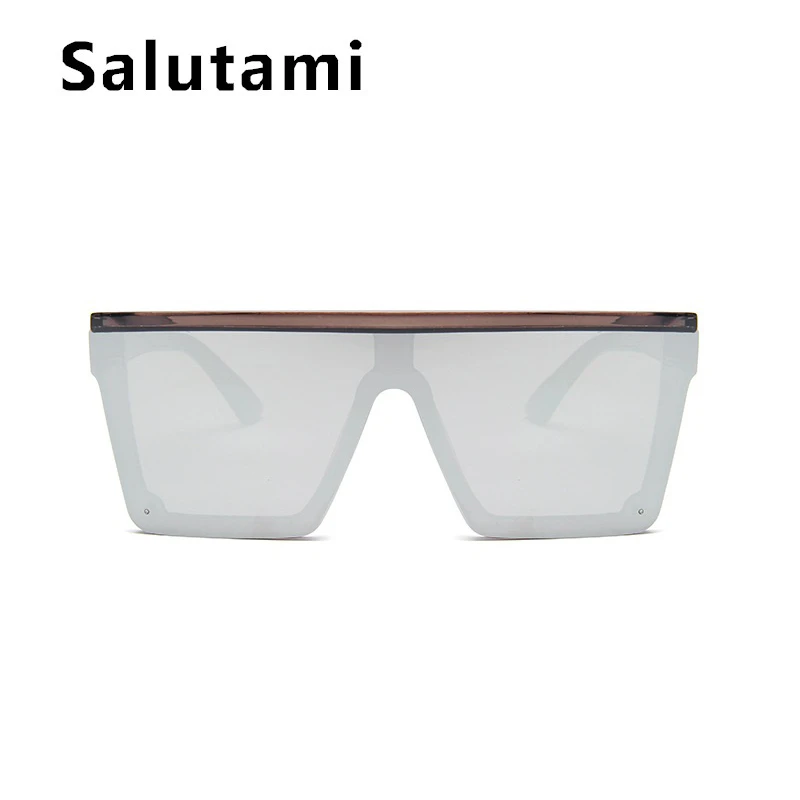 Оптовая продажа 16 цветов цельные Квадратные Солнцезащитные очки для женщин