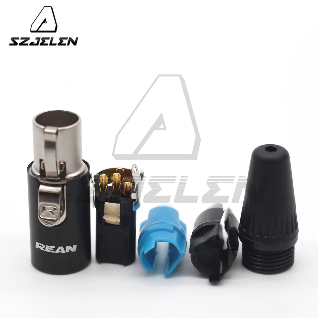 TA4F mini xlr 4-контактный маленький Разъем блокировки мини-разъем XLR разъем питания