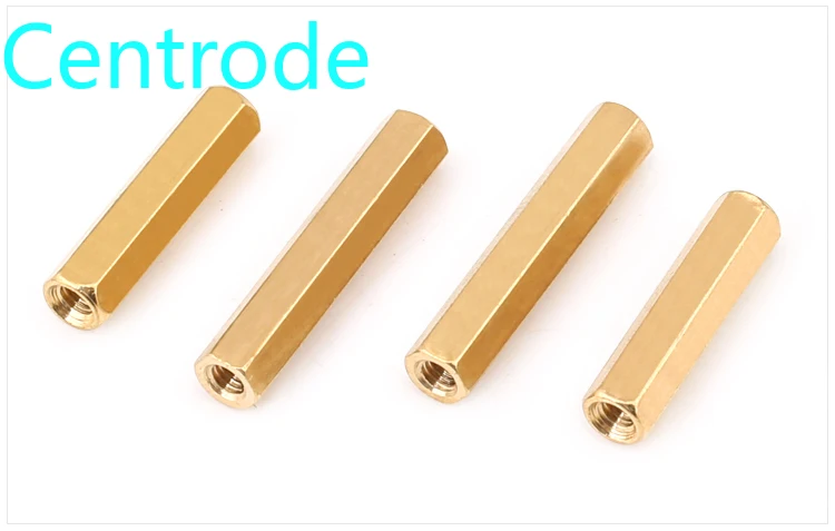 Двухсторонняя Шестигранная медная шпилька m2m2.5 изолирующая Шпилька пустотелый