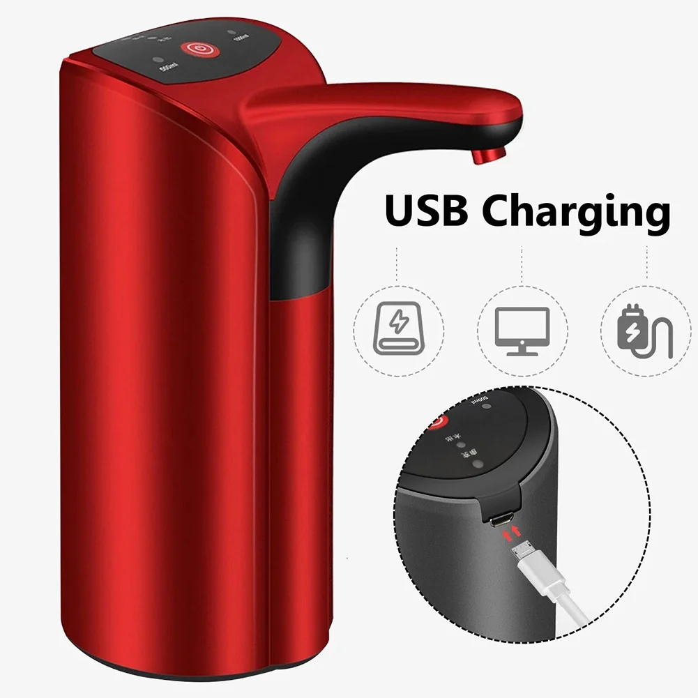 

Automatic Bump Dual Mode Water Bottle Pump USB Charging Portable Electric Automatic Drinking Water Dispenser Water Bottle Switch