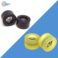 od 30mm nylon pu coated rollers with 626 bearing 6x30x18mm plastic bearings rubber pulley sliding doors windows guide wheel