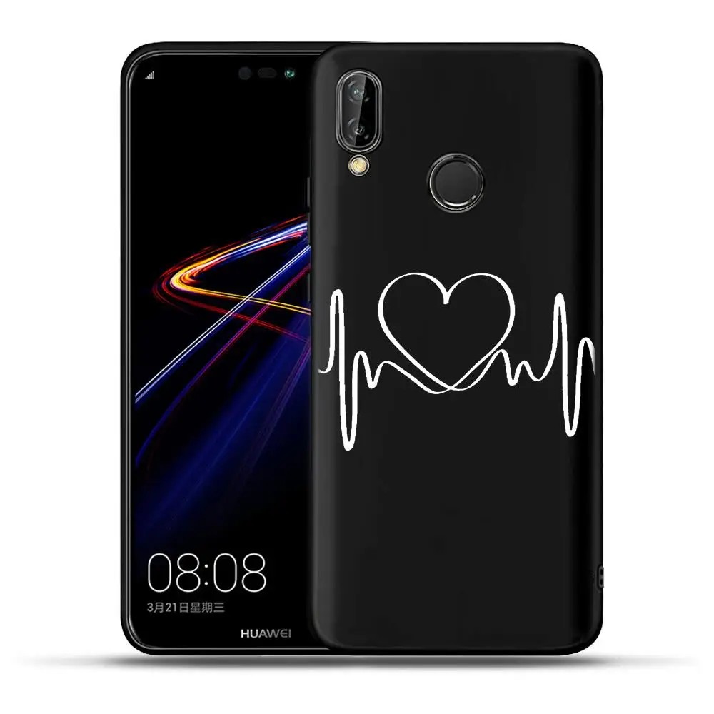 Художественный чехол с линиями для huawei P20 P30 Pro Коврики 10 20 Lite Y5 Y6 Y7 Y9 Prime P Smart плюс чехол s силиконовый чехол Coque Etui